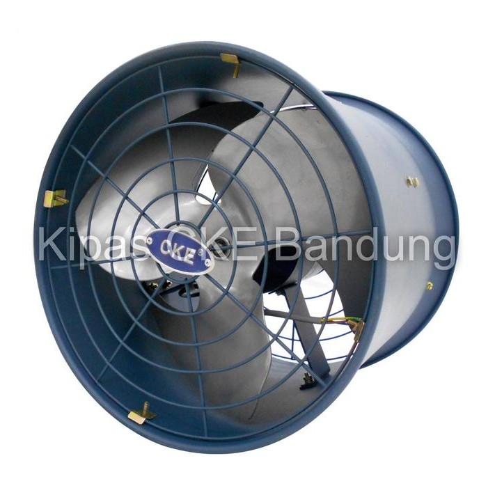 Froze- Fan Drum Low Noise CKE 14 inch 220v DFL-EX14/1-YL Blower Tabung Pabrik