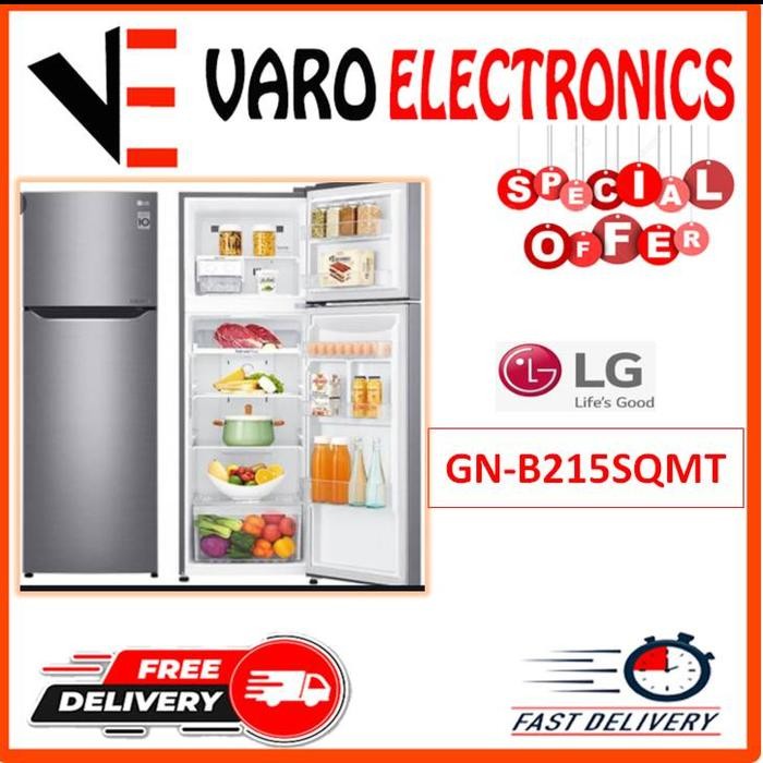 Pixora- LG GN-B215SQMT KULKAS 2 PINTU INVERTER GNB215SQMT GNB215 215SQMT MURAH