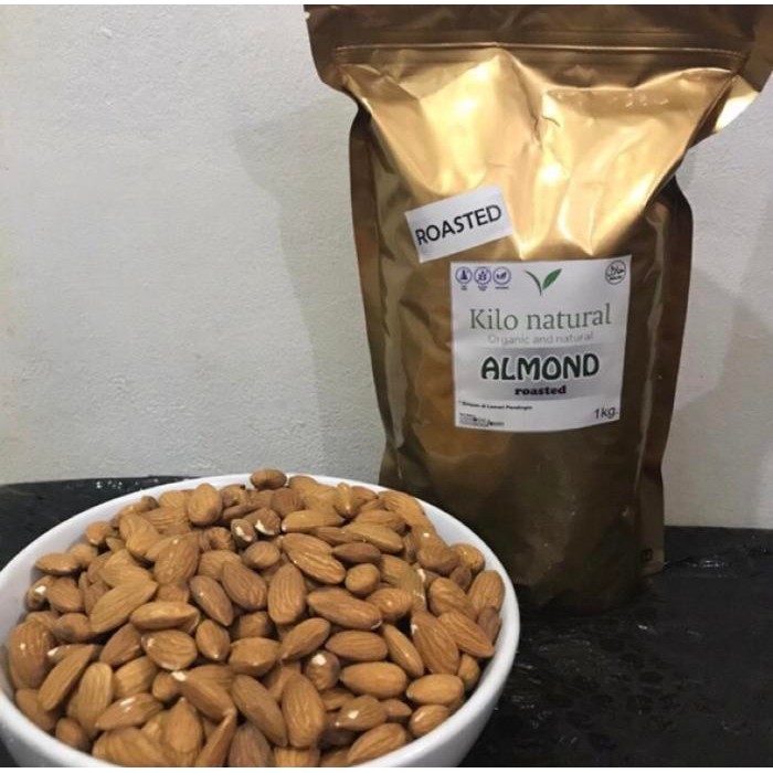 

ROASTED ALMOND 1KG / ALMOND PANGGANG 1KG