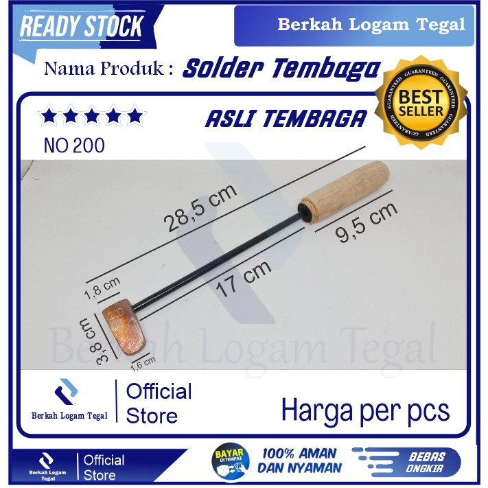 Stang Las Patri Solder Tembaga No. 200