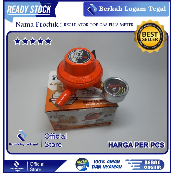 Regulator Gas Lpg Tekanan Rendah Top Gas Grosir