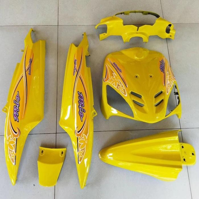 Cover Body Mio Sporty Full Halus Kuning 2004 2005