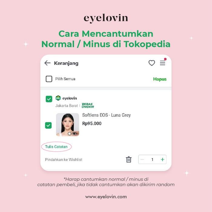 ORIGINAL.. SOFTLENS ENROSE - IDOL ROZE OLIVE GREEN