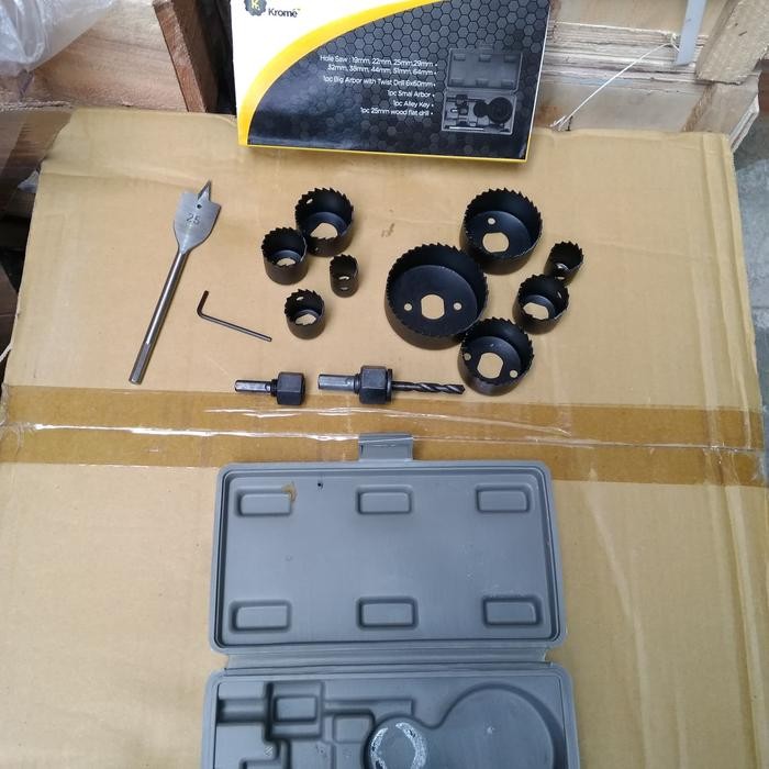 

ASLI..! HOLSAW SET ISI 13PCS MEREK