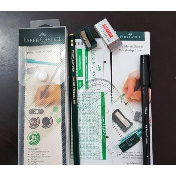 

TERBARU..!! FABER CASTELL PAKET UJIAN