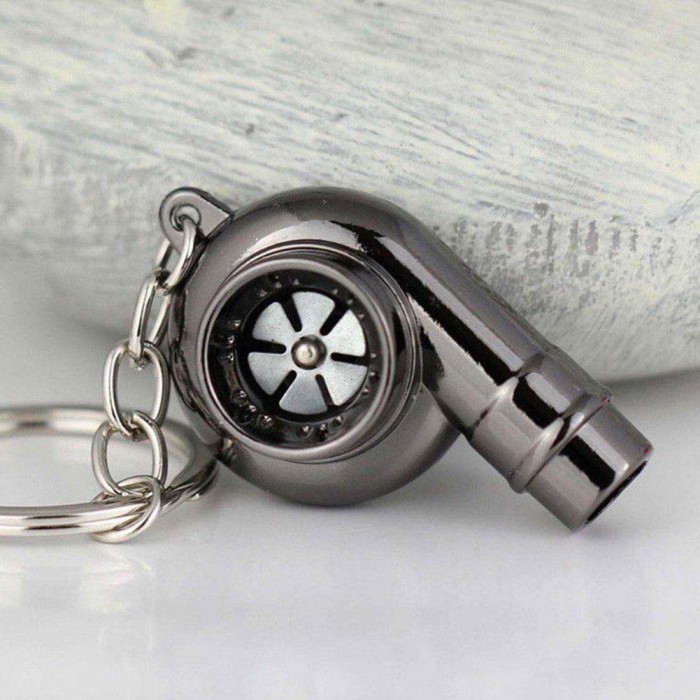 PREMIUM Gantungan Kunci Mobil Turbo Otomatis, Gantungan Kunci Mobil Turbo Leng