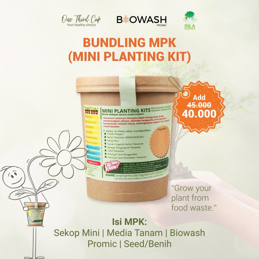 

One Third Cup BUNDLE COOKIES [3pcs, 6pcs, 12pcs] Bebas Gluten, Tanpa Susu, Tanpa Telur, Rendan