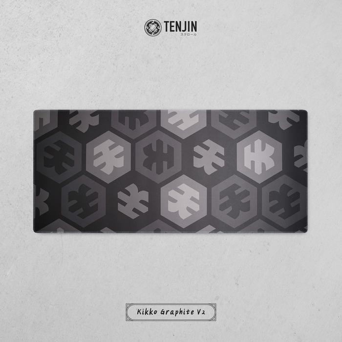 Tenjin Scrollworks - Kikko Graphite Deskmat