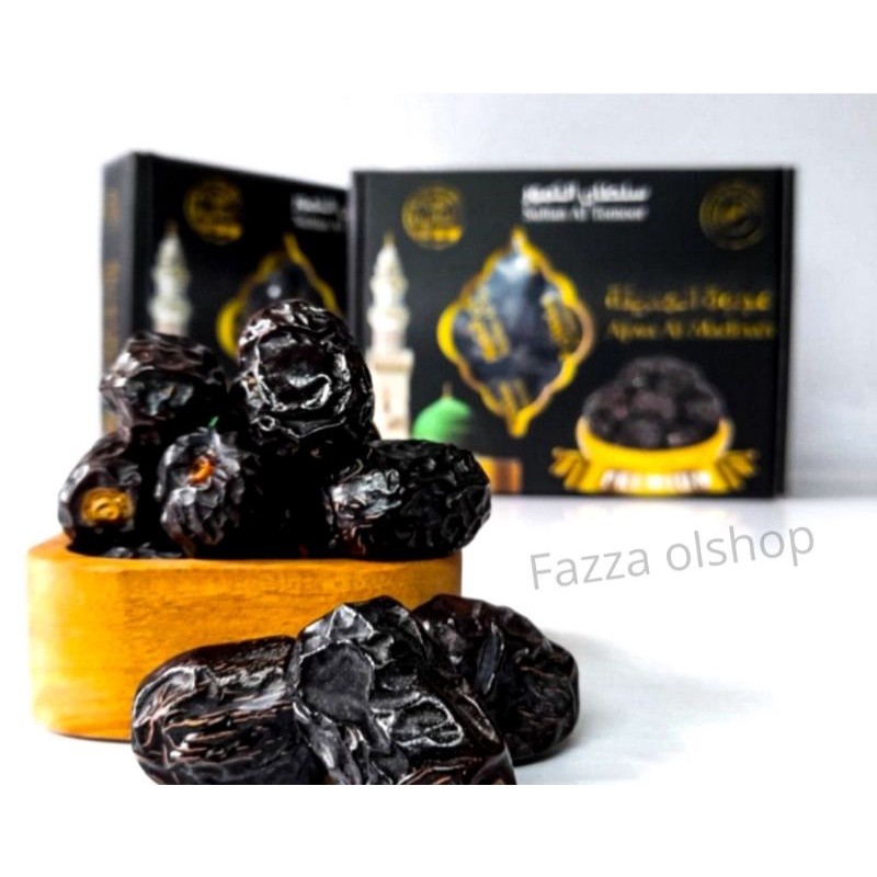 

Kurma Ajwa Al madina Sultan Al tamoor / Ajwa Organik Original Madinah