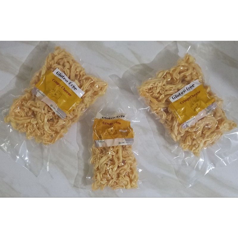 

Crispy Cheese 125gr kemasan vakum (ekspedisi /luar kota)