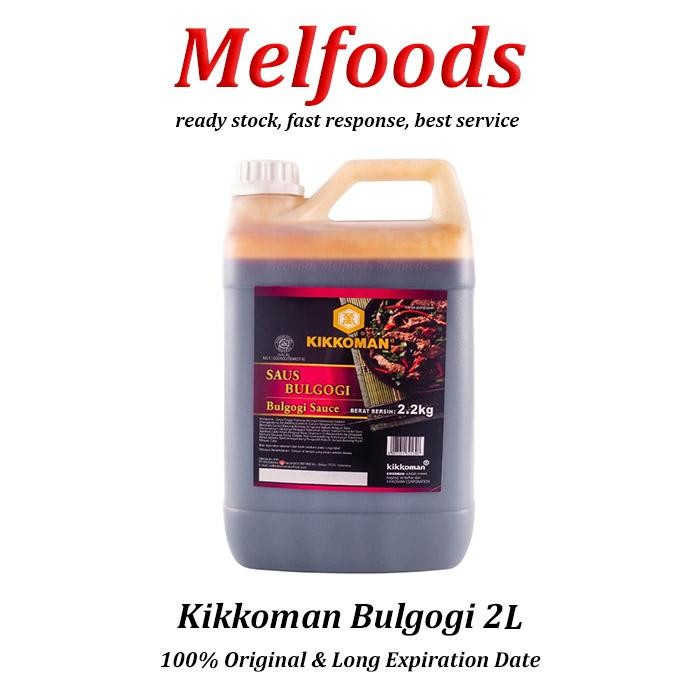 

CARAKA.STORE1 KIKKOMAN BULGOGI SAUCE HALAL 2L SAUS DAGING KHAS JEPANG