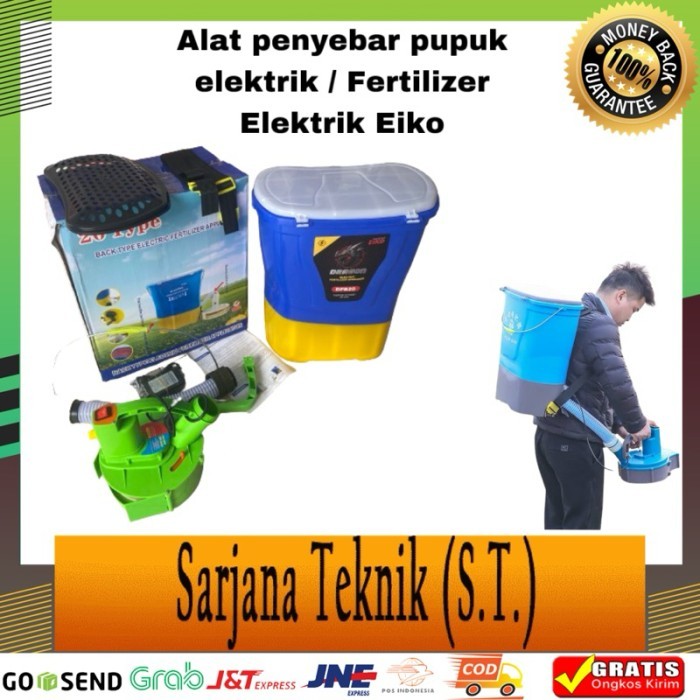 Alat penabur pupuk elektrik / Fertilizer Elektrik / Granul pupuk