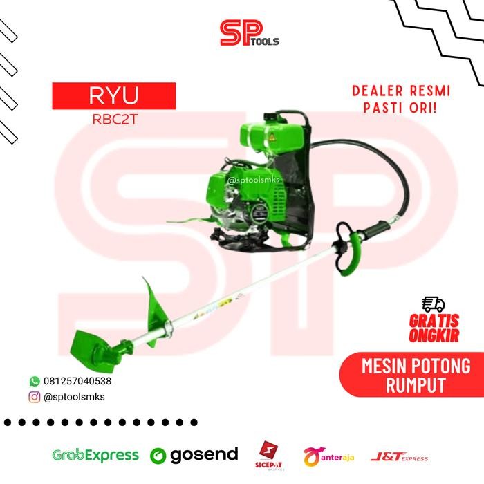 Mesin Potong Pemotong Rumput 2 Tak Ryu Rbc2T Rbc 2T / Brush Cutter Terlaris