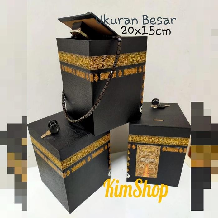 CELENGAN KABAH BESAR DENGAN KUNCI / CELENGAN MINIATUR KABAH