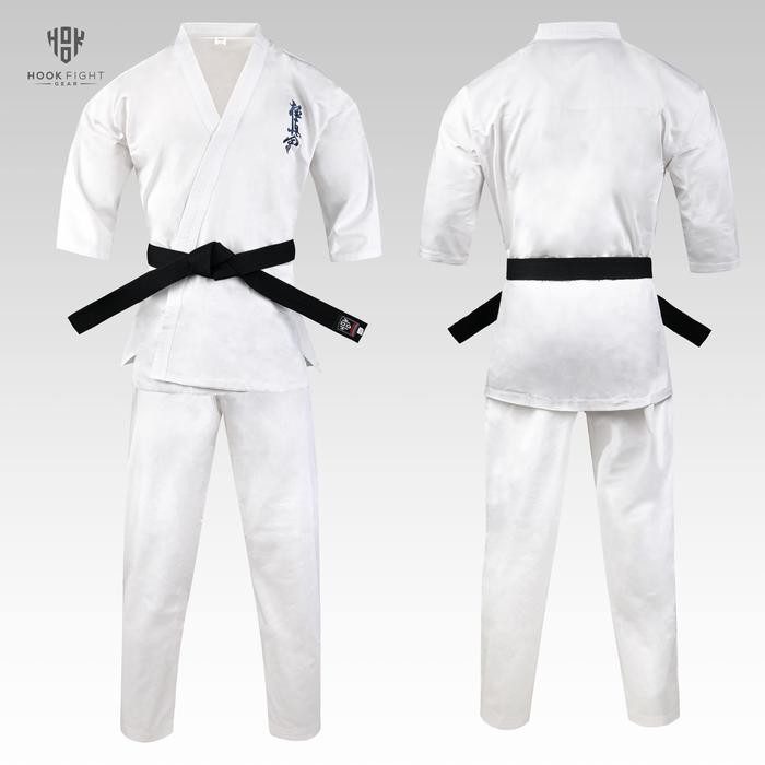 Gi Kyokushin Hook Basic Gi Karate Kyokushin Baju Karate Baju Beladiri Karate Tebal