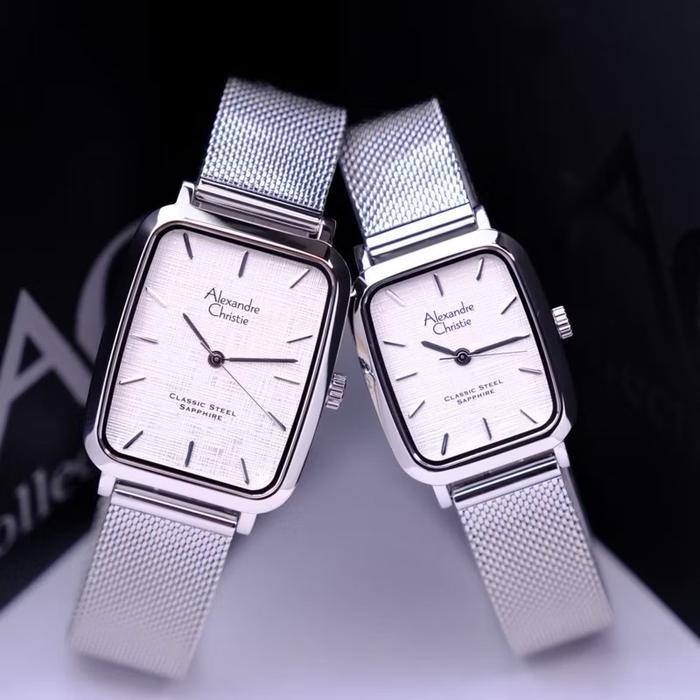 Ac 8699 Jam Tangan Couple Alexandre Christie Ac8699 Asli 100%
