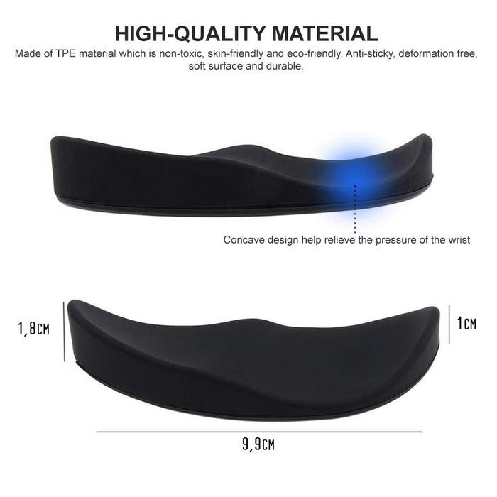 ERGONOMIC WRIST REST FROM MYNK WIRST PAD MOUSE / MOUSEPAD