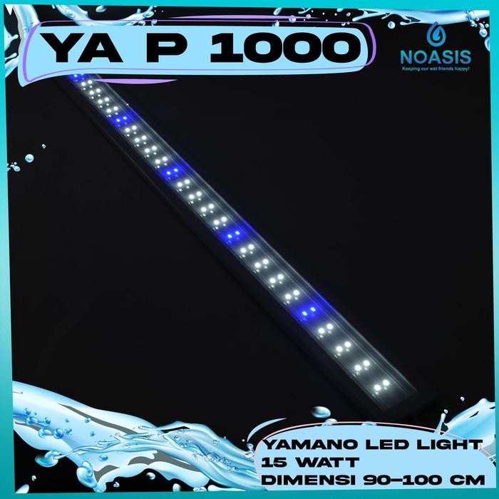 Yamano P1000 P 1000 Lampu Led Aquarium 15 Watt Aquascape Akuarium