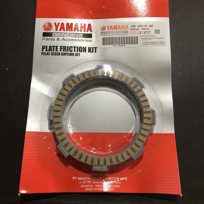 TERLARIS PLAT KAMPAS KOPLING YAMAHA JUPITER MX NEW 50C ORISINIL YGP
