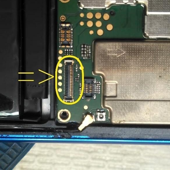 Mutu- Konektor Charger Huawei Nova 3I Di Mesin 40 Pin Fpc Mainboard 1 Pcs