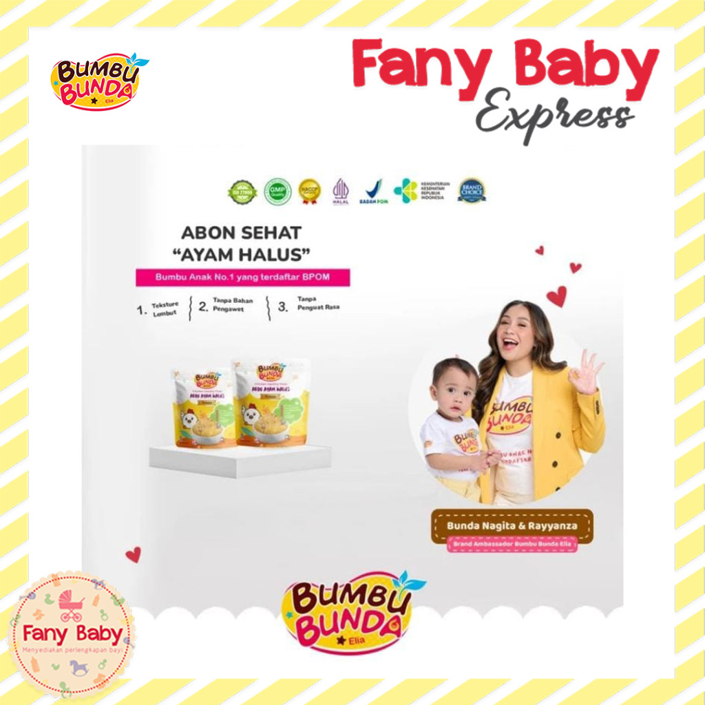 

BUMBU BUNDA ELIA ABON MPASI