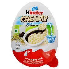 

1 BOX (12pcs) Kinder Creamy Milky 19 g Exp. Oktober 2025