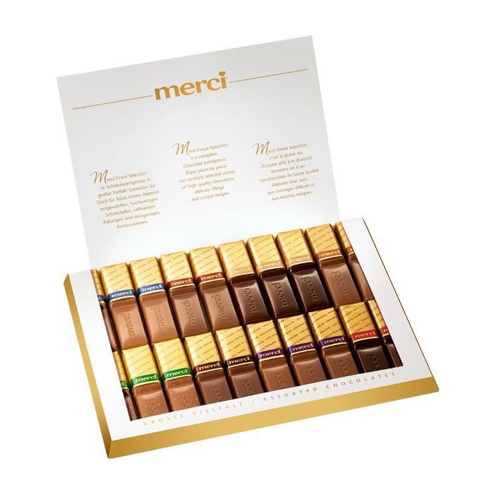 

MERCI FINEST SELECTION CHOCOLATE GOLD 250gr