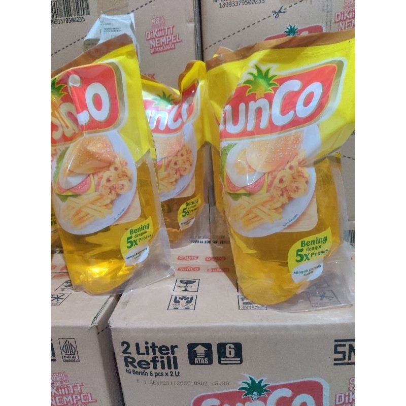 

Minyak Goreng Sunco 2L 1Dus 2L x 6pcs