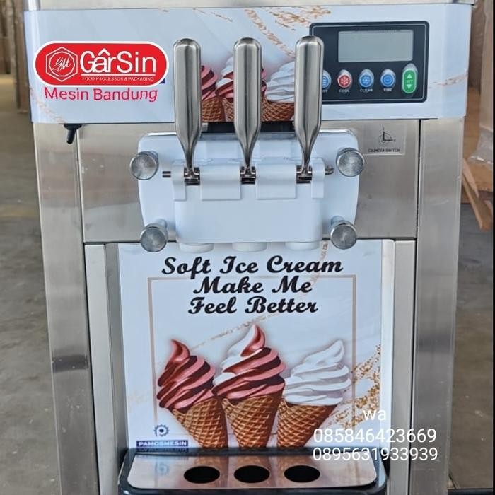 MESIN PEMBUAT ES CREAM /SOFT ES CREAM MERK PAMOSROOM