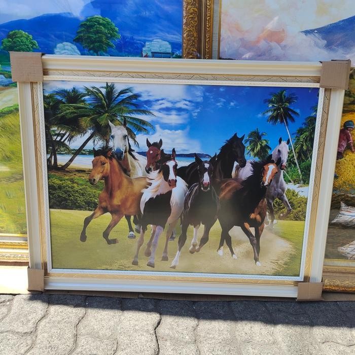 

GAMBAR KUDA REPRO BAHAN KERTAS UKURAN 60X80 SUDAH DENGAN KACA