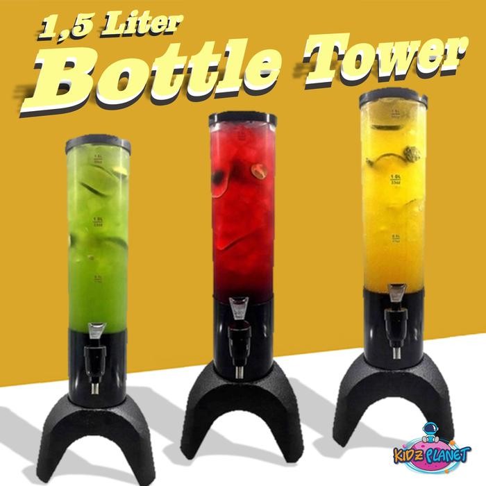 BnYkPilih- 1,5 Liter Beer Tower / Tower Drink / Minuman Tower / Minuman Kafe