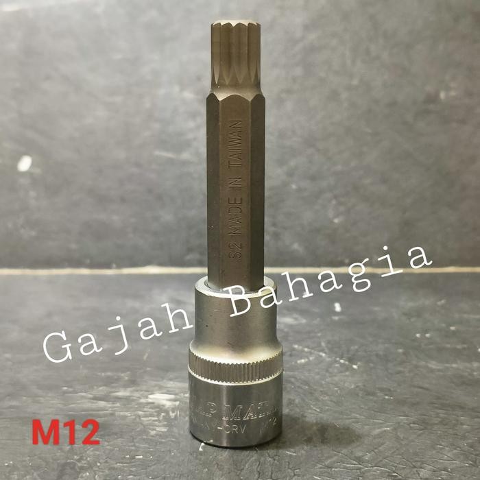 Sukkiystrore Kunci Sok Bintang Spline Bit M12 Buka Silinder Head All Avanza