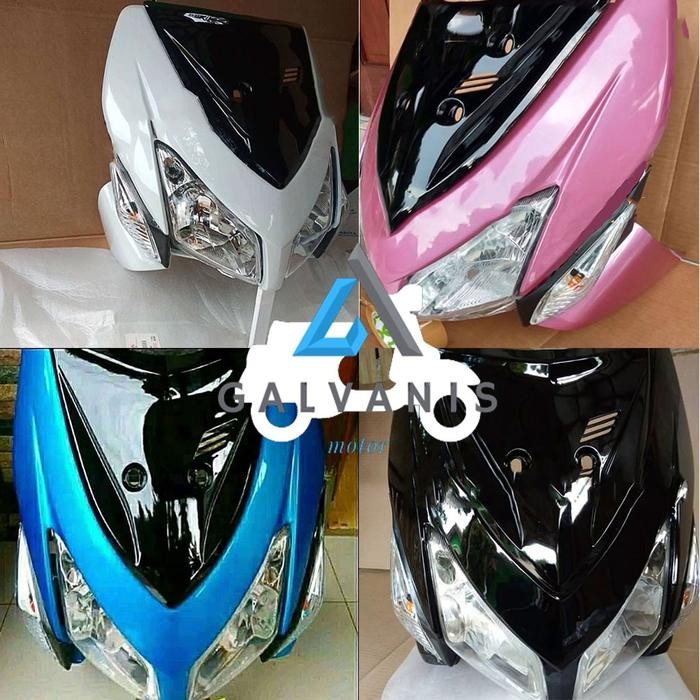 Full Set Tameng Dasi Body Depan Vario 110 Cw Karbu