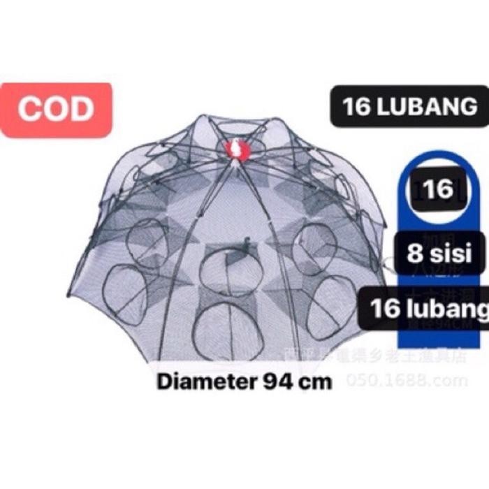 Jala Jaring Bubu Ikan Payung 12 Lubang #Gratisongkir
