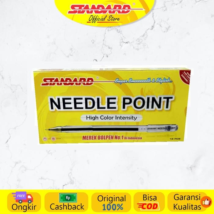 

Ready- Standard Pen Needle Point 0.5 Isi 12 Pcs