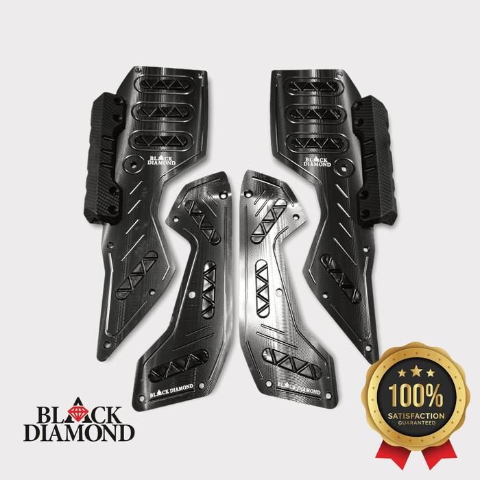 Black Diamond - Bordes Footrest Karpet Nmax New 2020/2021