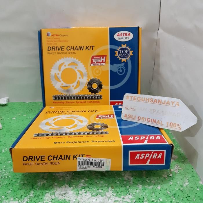 Gir Set / Gear Set Nva New Vixion Advance Asli Original Aspira