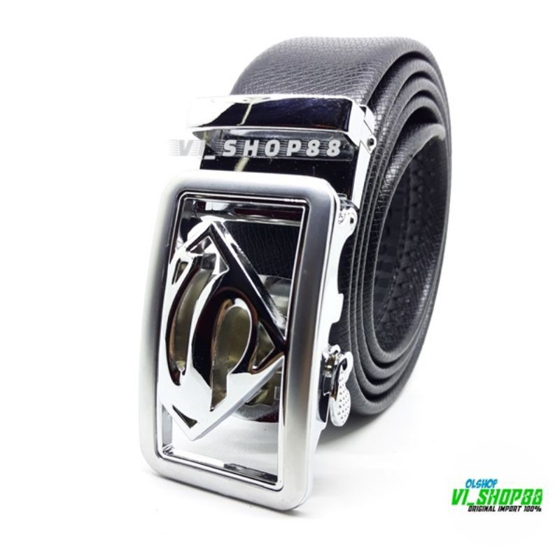 IKAT PINGGANG PRIA ADA RESLETING GESPER BAN PINGGANG SLETING SABUK KULIT