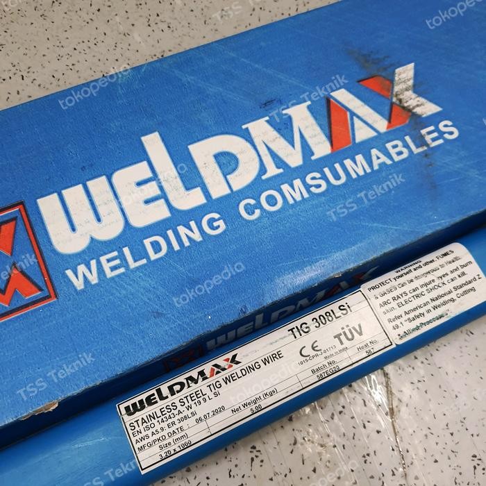 Mantab Kawat Las Argon Stainless 308Lsi Weldmax/Tig Filler Stainless 308Lsi