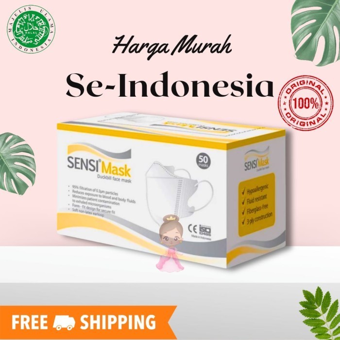 Masker Sensi Mask Duckbill Face Mask