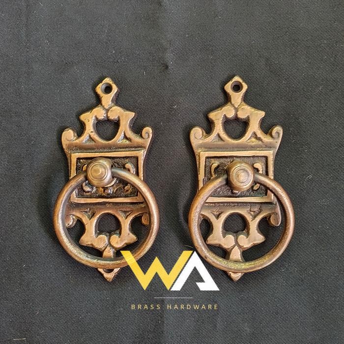 handle pintu kuningan gagang pintu handle pintu klasik mahkota 1