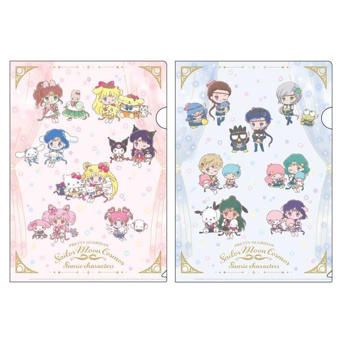 

File Holder A4 Sailor Moon x Sanrio Map Dokumen Kertas Limited Edition