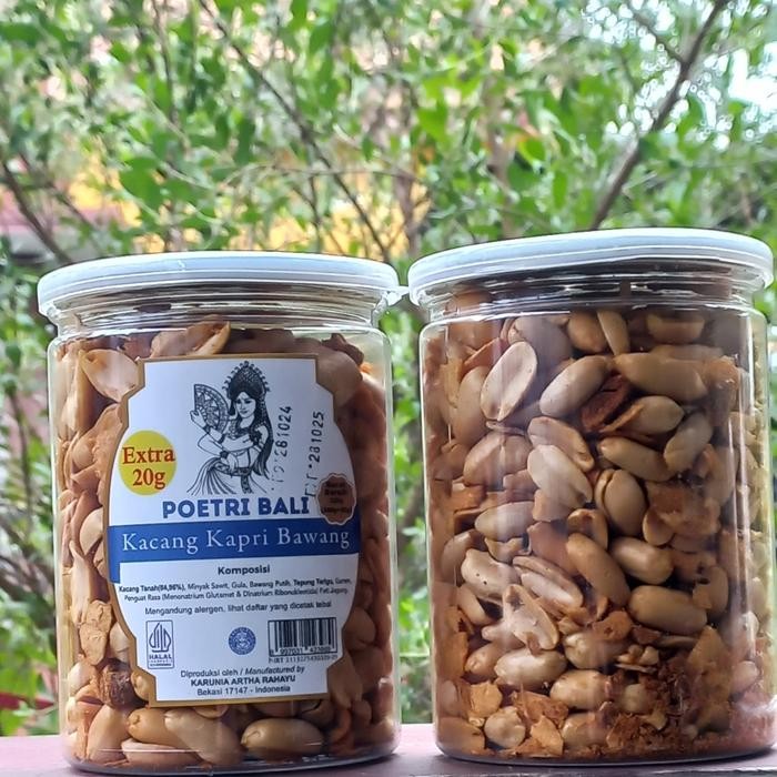 

Kacang Kapri Bawang Poetri Bali 300 + 30gr