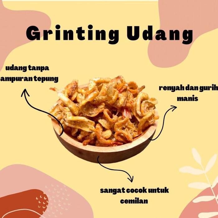 

(Oleh Oleh Surabaya) Keripik Grinting Udang Manis Gurih 100gr