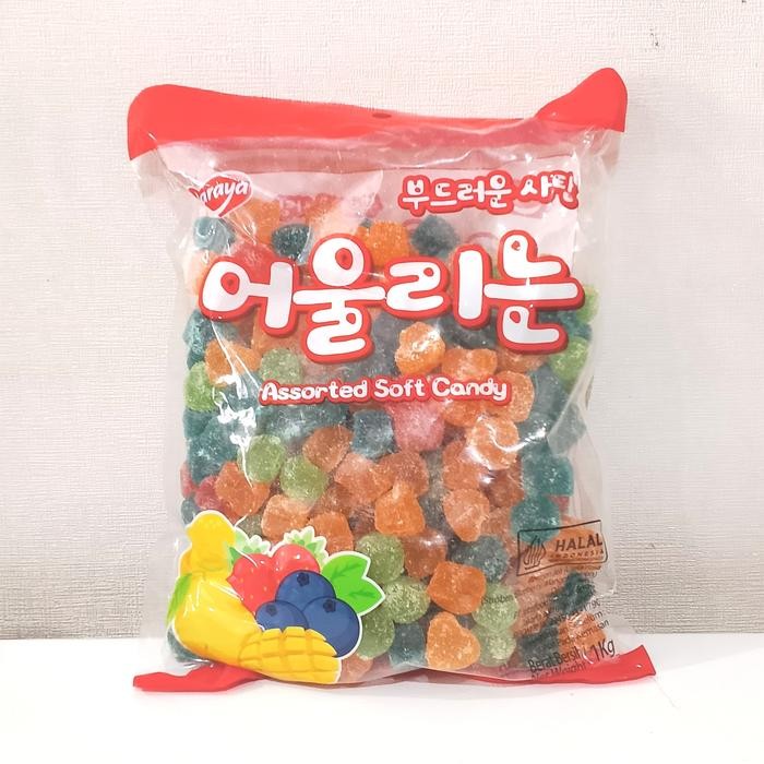 

Permen Jelly Aneka Rasa Buah 1kg Naraya Assorted Soft Candy Permen Jelly Warna Warni
