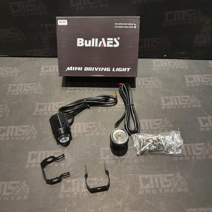 Lampu Tembak Laser Bullaes D2 Superbright Hi Low Mini Driving LED