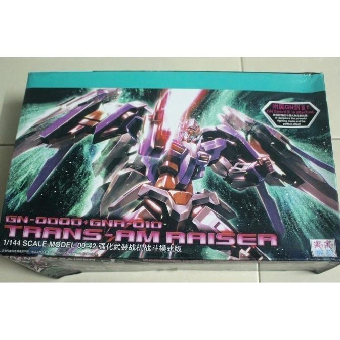 Daban/Gaogao 00-42 HG 1/144 00 Raiser TRANS-AM MODE GN-OOOO+GNR-010