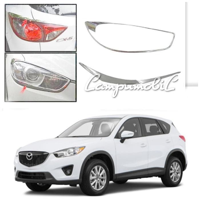PREMIUM Garnish Lampu Depan & Belakang Mazda CX-5 / CX5