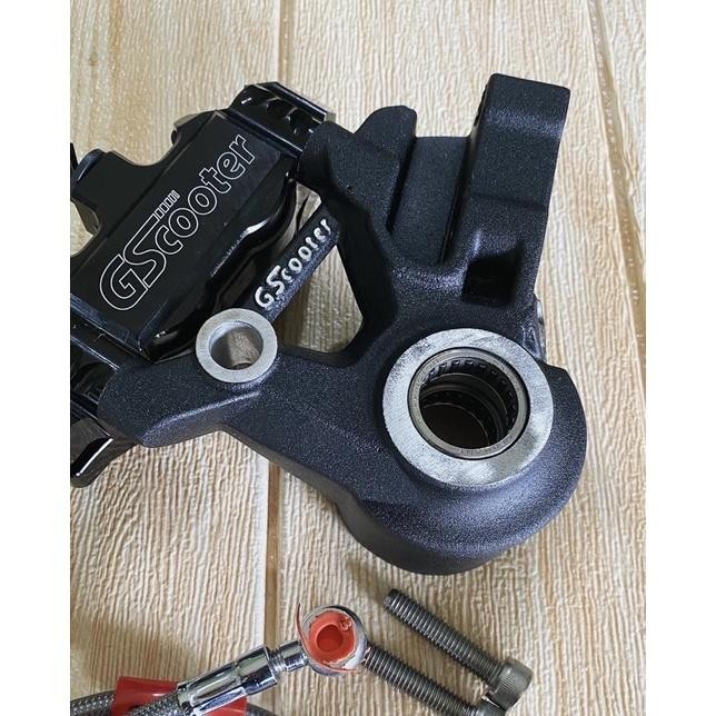 PREMIUM bracket hub caliper axle radial vespa gscooter GS