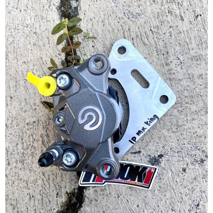 PREMIUM Breket Bracket Brecket Kaliper Brembo 2P 85mm Radial Ktc Kytaco Pnp Mx King Vixion Old Nva